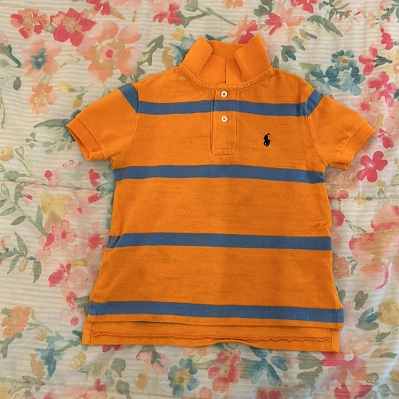 Ralph Lauren 4T Collection. 5 SS Plaid Shirts. 1 Polo. 8 total items. - Picture 5 of 8